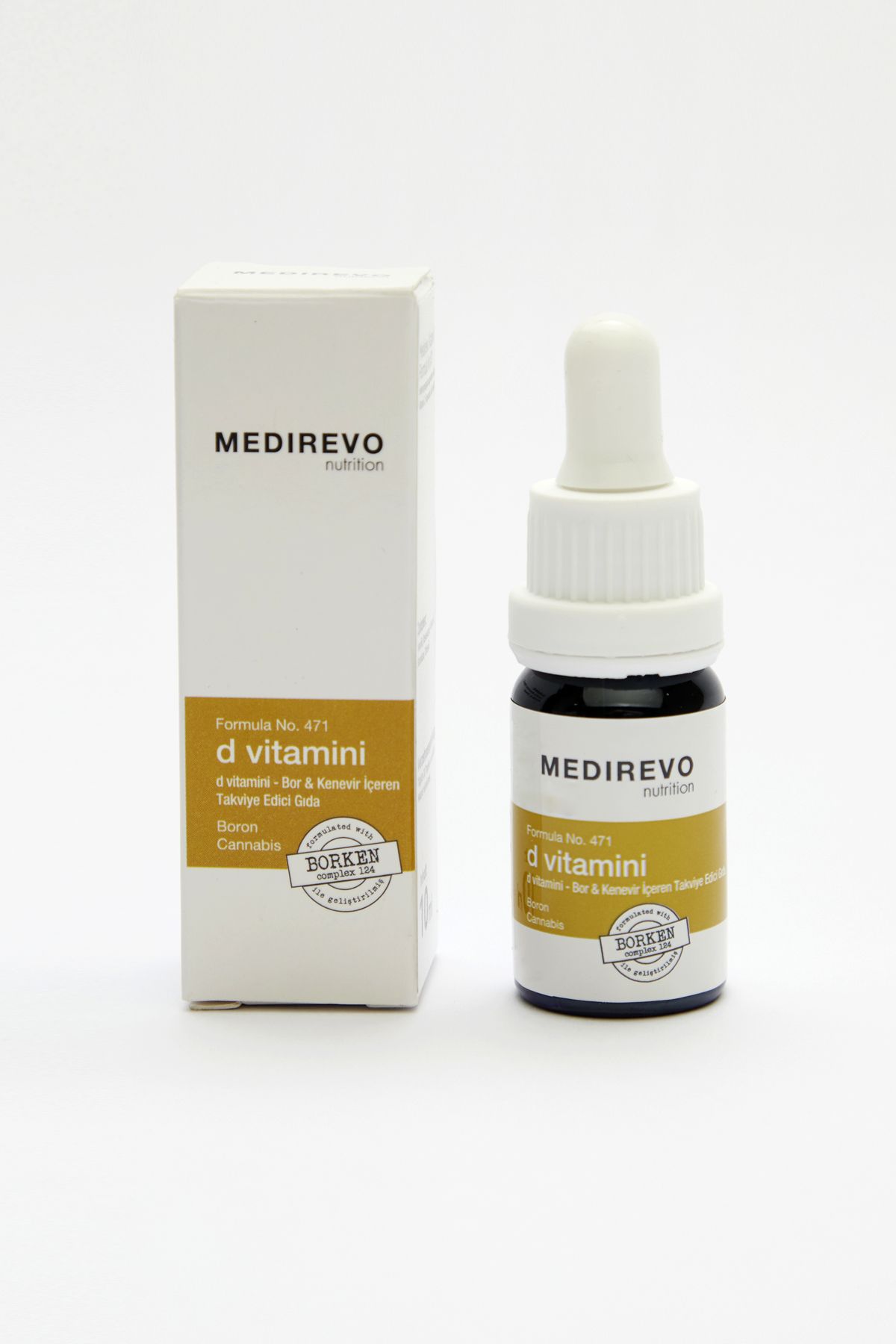 D Vitamini - Bor&Kenevir içeren Takviye Edici Gıda